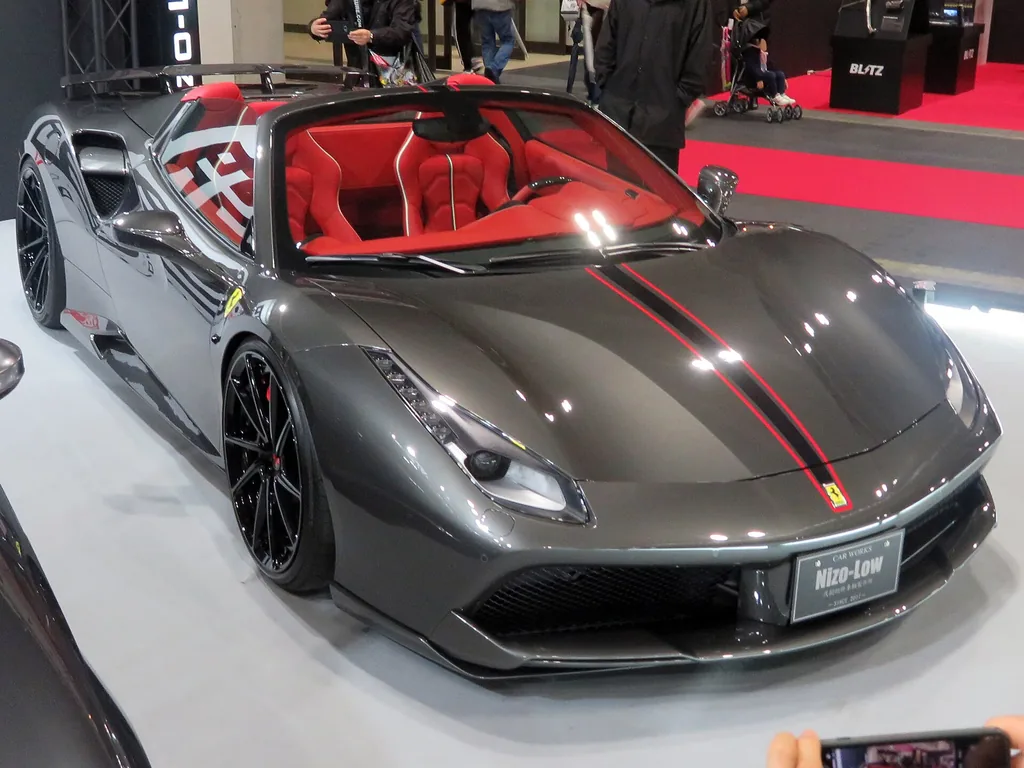 Ferrari 488 2020 | Tokumeigakarinoaoshima | CC BY-SA 4.0 | commons.wikimedia.org